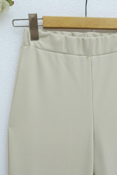 İthal Fabric Spanish Trotter Pants -Beige