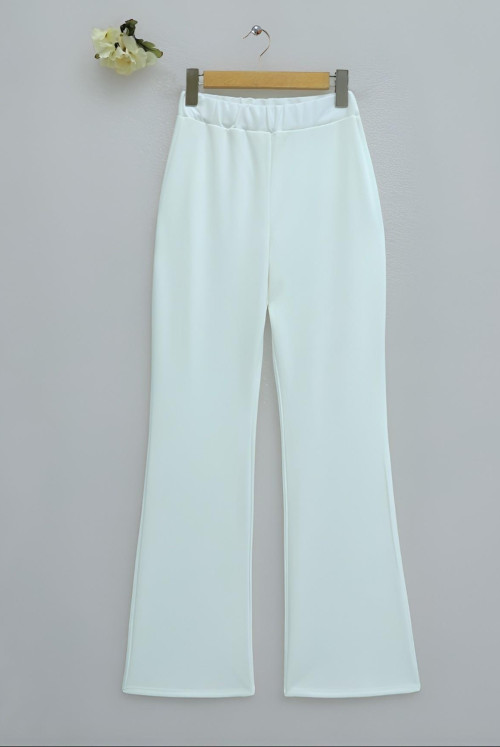 İthal Fabric Spanish Trotter Pants -White