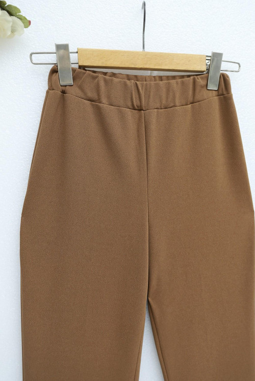 İthal Fabric Spanish Trotter Pants -Brown