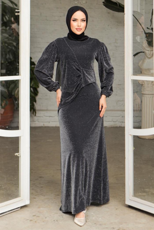 Danla Simli Evening Dress 833 - Black
