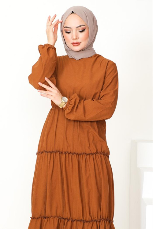 Evza Kat Kat Hijab Dress 863 - Tile