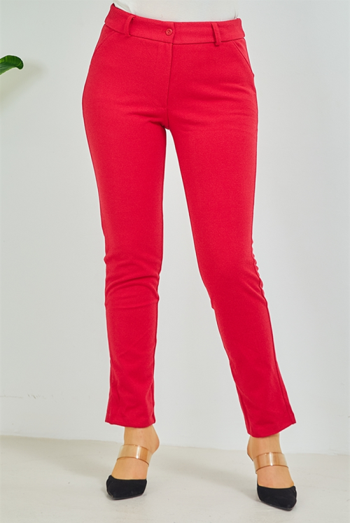 Femina Pockets Pants 473 - Red
