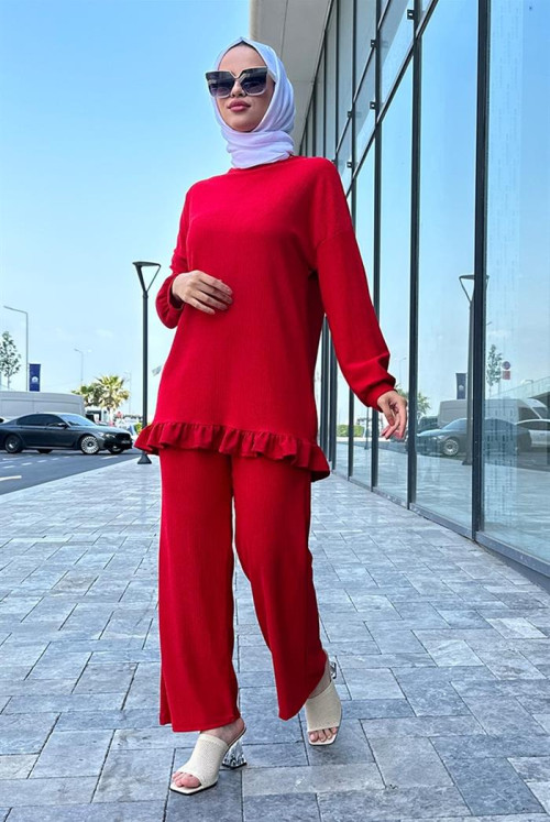 Fernur Frilly Binary Suit 516 - Red