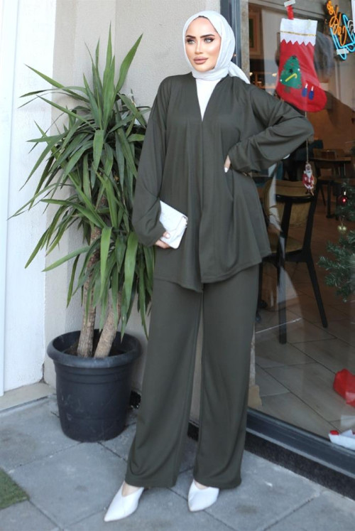 Kimonolu Binary Suit 740 - Khaki