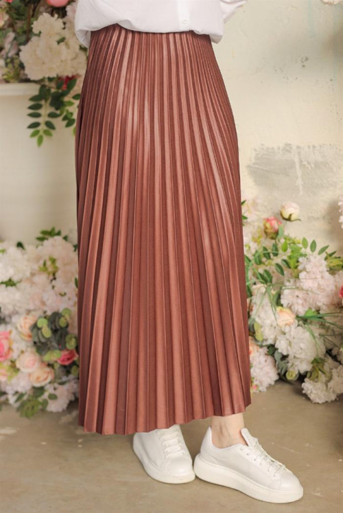 Laris Piliseli Skirt 795 - Brown