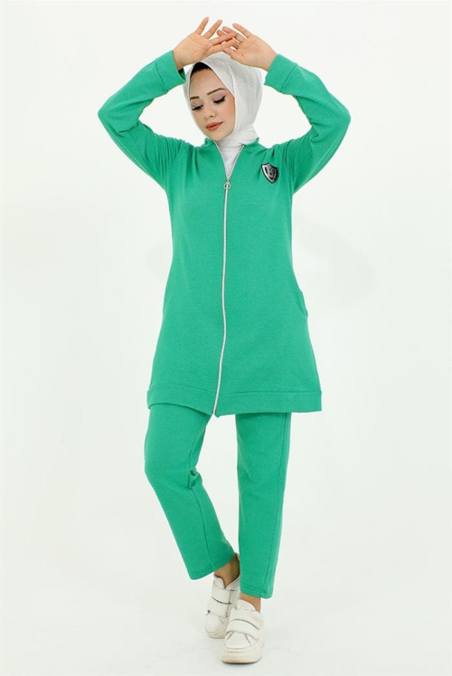 Süsen Zipped Suit 686 - Green