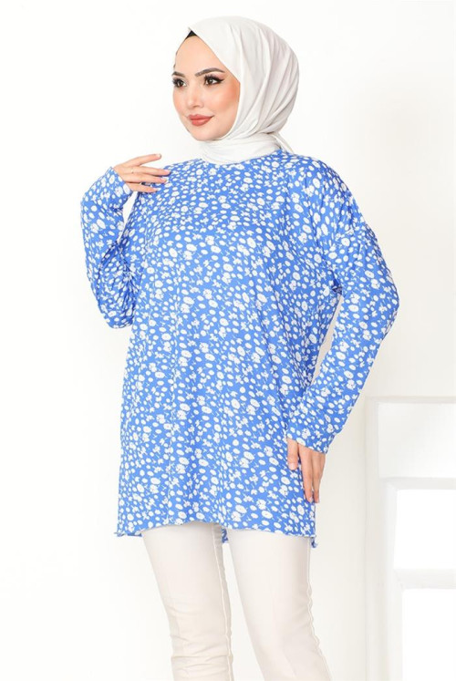 Zelin Hijab Tunics 861 - İndigo