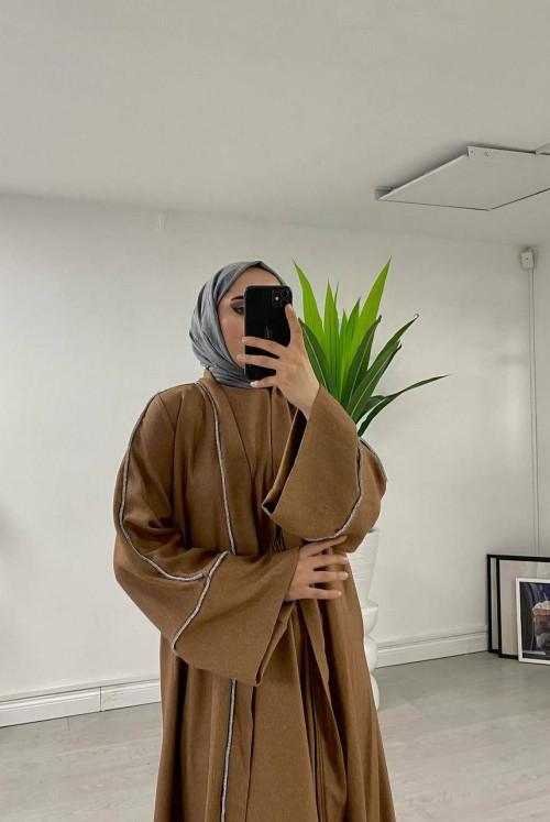 Abaya brown ela3