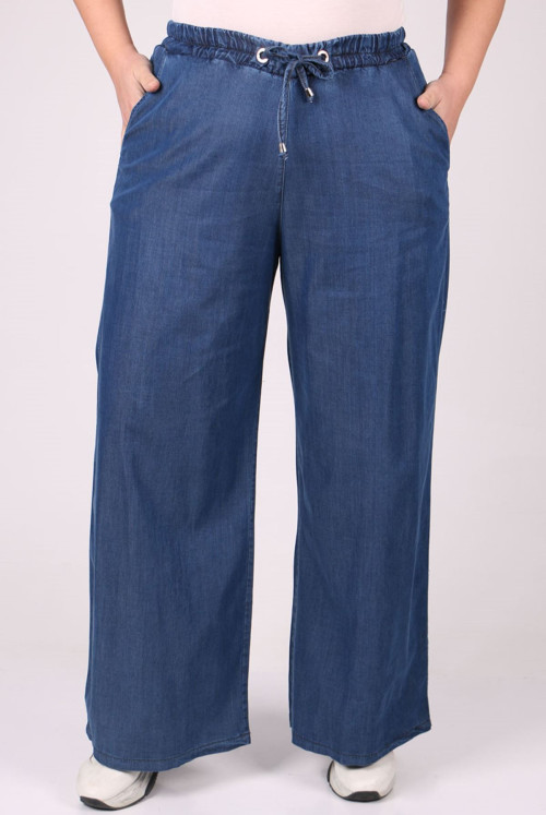 29000 Plus Size Plentiful Trotter Jeans Pants - Dark Blue