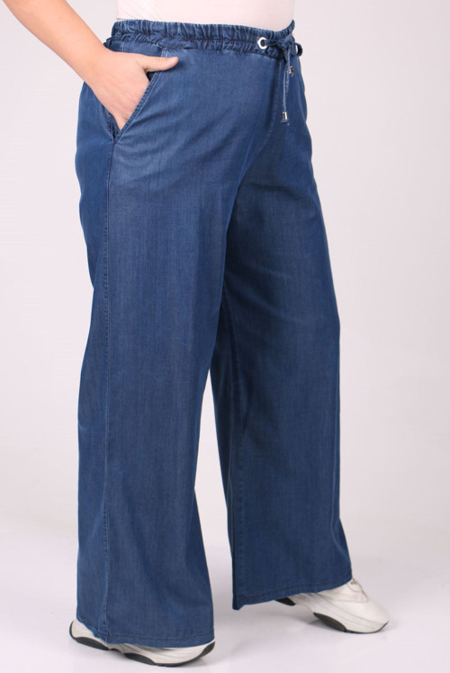 29000 Plus Size Plentiful Trotter Jeans Pants - Dark Blue