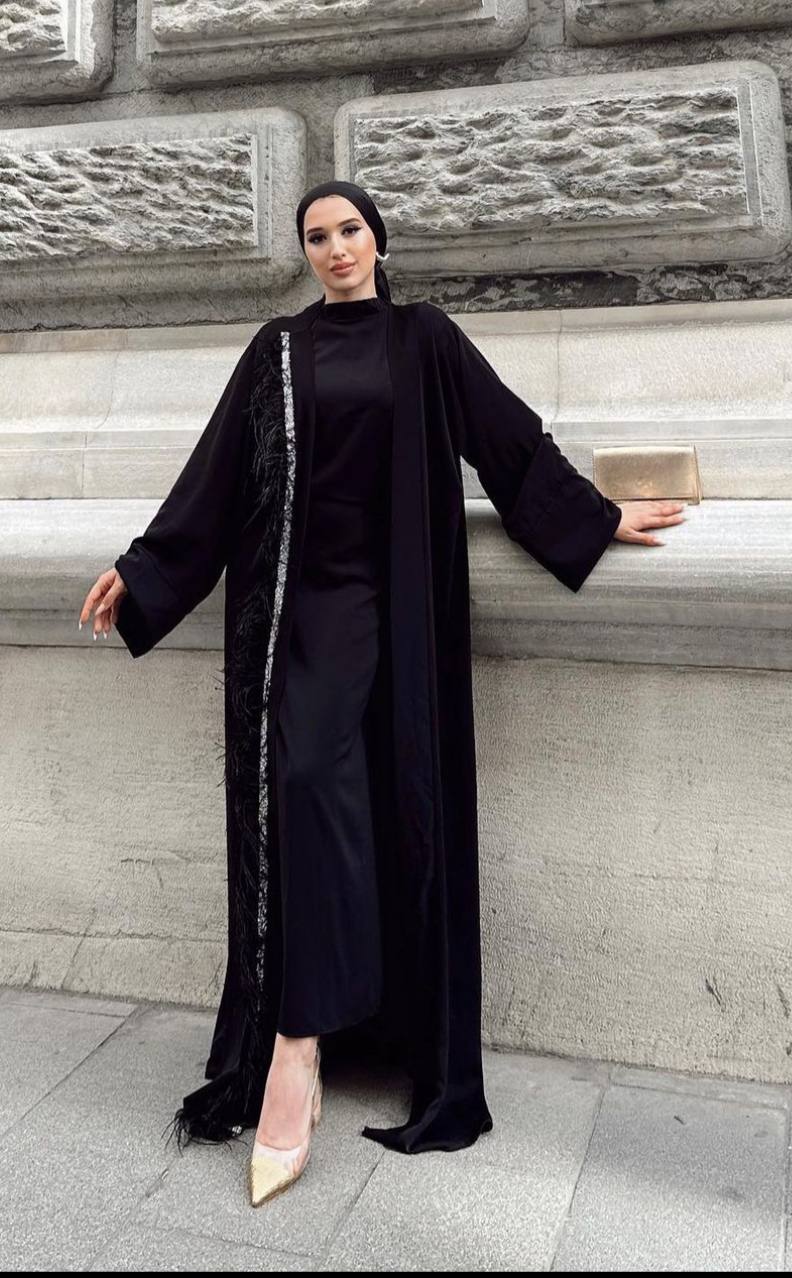 Abaya noire bey