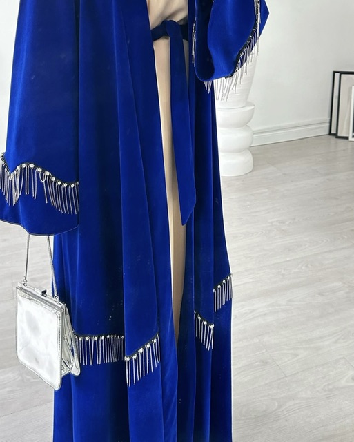 Royal Blue Abaya & Dress