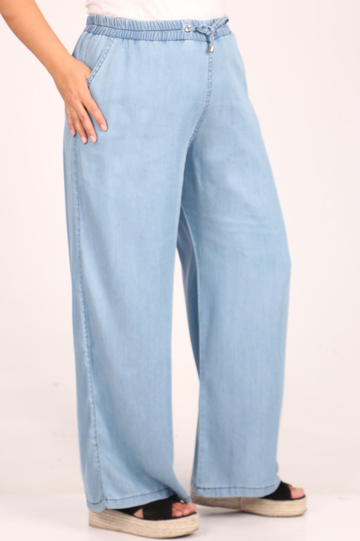 29000-2 Plus Size Plentiful Trotter Jeans Pants - Buz Blue